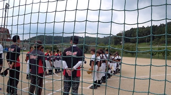 世羅西ウィングスさんと練習試合を行いました